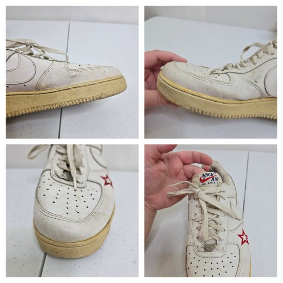 NBA × Nike Air Force 1 Low top Allstar 10 2004 White Sneakers Blue Red 72 83 main image 4